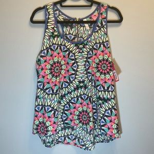 Patterned tank top
